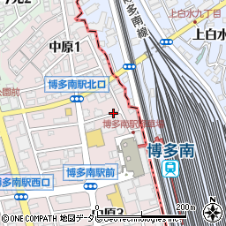 リパークＪＲ博多南駅前駐車場周辺の地図