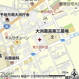 マック　大洲店周辺の地図