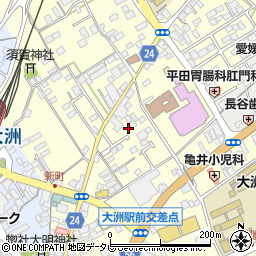 愛媛県大洲市若宮614-6周辺の地図
