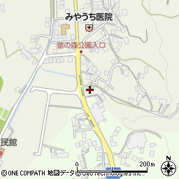 愛媛県大洲市徳森2215-1周辺の地図
