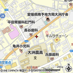 岡崎工務店周辺の地図