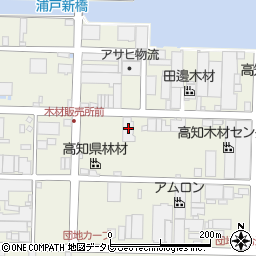 ジャパンビバレッジ中四国周辺の地図