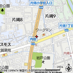 焼鳥綱吉 那珂川店周辺の地図