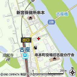 和歌山県東牟婁郡串本町西向308周辺の地図