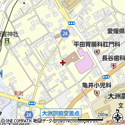 愛媛県大洲市若宮615周辺の地図