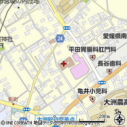 愛媛県大洲市若宮696-1周辺の地図