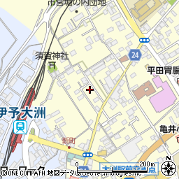 愛媛県大洲市若宮440-6周辺の地図