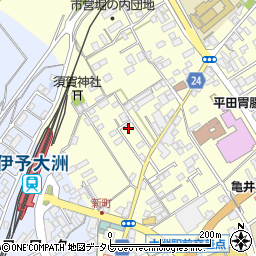 愛媛県大洲市若宮440-6-1周辺の地図