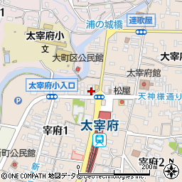 キャラクターショップヘラクレス　太宰府店周辺の地図