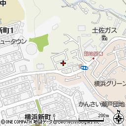 高知県高知市横浜1019-22周辺の地図