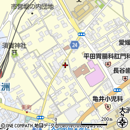 愛媛県大洲市若宮622周辺の地図