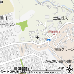 高知県高知市横浜1019-21周辺の地図