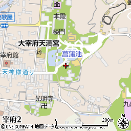 大樟館周辺の地図