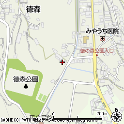 愛媛県大洲市徳森2292-6周辺の地図