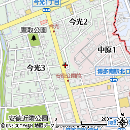 お茶の星陽園　那珂川店周辺の地図