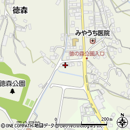 愛媛県大洲市徳森2217-64周辺の地図