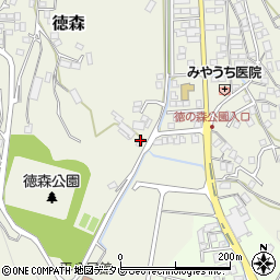 愛媛県大洲市徳森2292周辺の地図