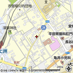 愛媛県大洲市若宮427周辺の地図