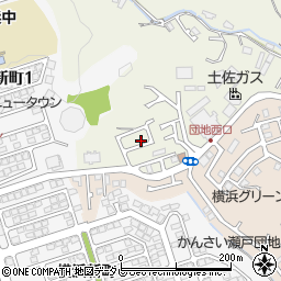 高知県高知市横浜1019周辺の地図