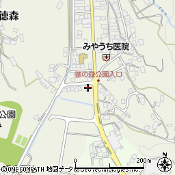 神山食堂周辺の地図