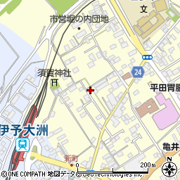 愛媛県大洲市若宮420周辺の地図