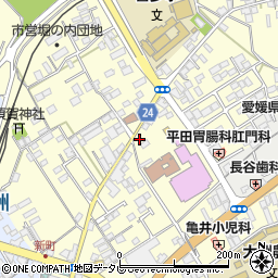 愛媛県大洲市若宮624周辺の地図