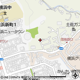 高知県高知市横浜1019-11周辺の地図