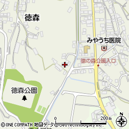 愛媛県大洲市徳森2292-4周辺の地図