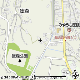 愛媛県大洲市徳森2291周辺の地図