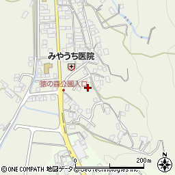 愛媛県大洲市徳森1989-1周辺の地図