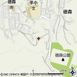 愛媛県大洲市徳森2661周辺の地図