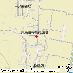 高知県安芸市井ノ口甲881周辺の地図