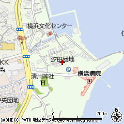 高知県高知市横浜東町周辺の地図