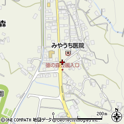 愛媛県大洲市徳森2222周辺の地図