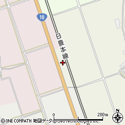 大分県宇佐市江熊219周辺の地図