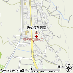 愛媛県大洲市徳森1961周辺の地図
