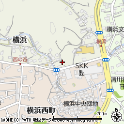 高知県高知市横浜578-1周辺の地図