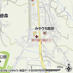 愛媛県大洲市徳森2217周辺の地図