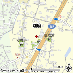 別府公民館周辺の地図