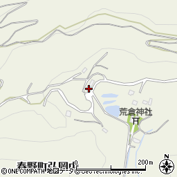 高知県高知市春野町弘岡中1100周辺の地図