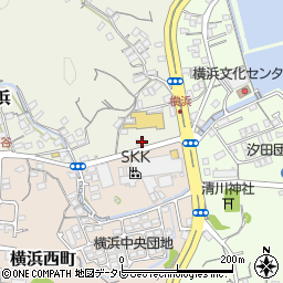 高知県高知市横浜454周辺の地図