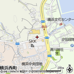 高知県高知市横浜454-9周辺の地図