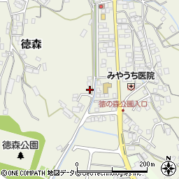 愛媛県大洲市徳森2298周辺の地図