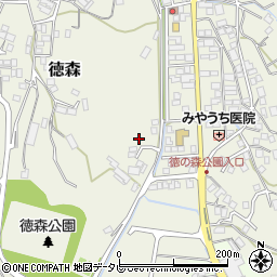 愛媛県大洲市徳森2301周辺の地図