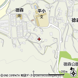 愛媛県大洲市徳森2655-5周辺の地図