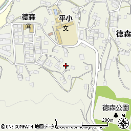 愛媛県大洲市徳森2655周辺の地図