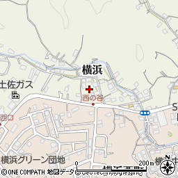 高知県高知市横浜749周辺の地図