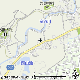 福岡県福岡市西区金武608-1周辺の地図