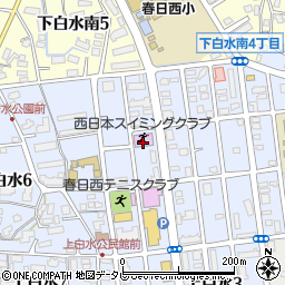 西日本スイミングクラブ周辺の地図