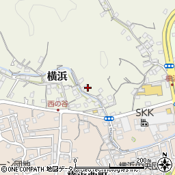 高知県高知市横浜587周辺の地図